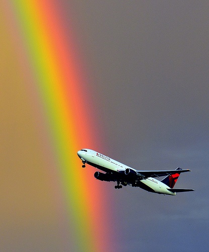 767 Rainbow Takeoff, Adam Christensen