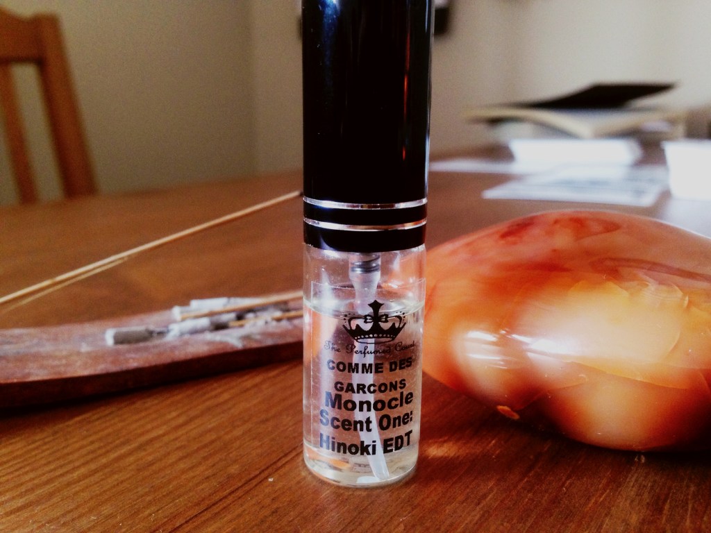 comme des garcons hinoki