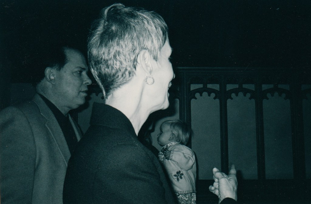 Mrs. B. at Beck Chapel